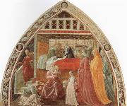 UCCELLO, Paolo Birth of the Virgin oil painting